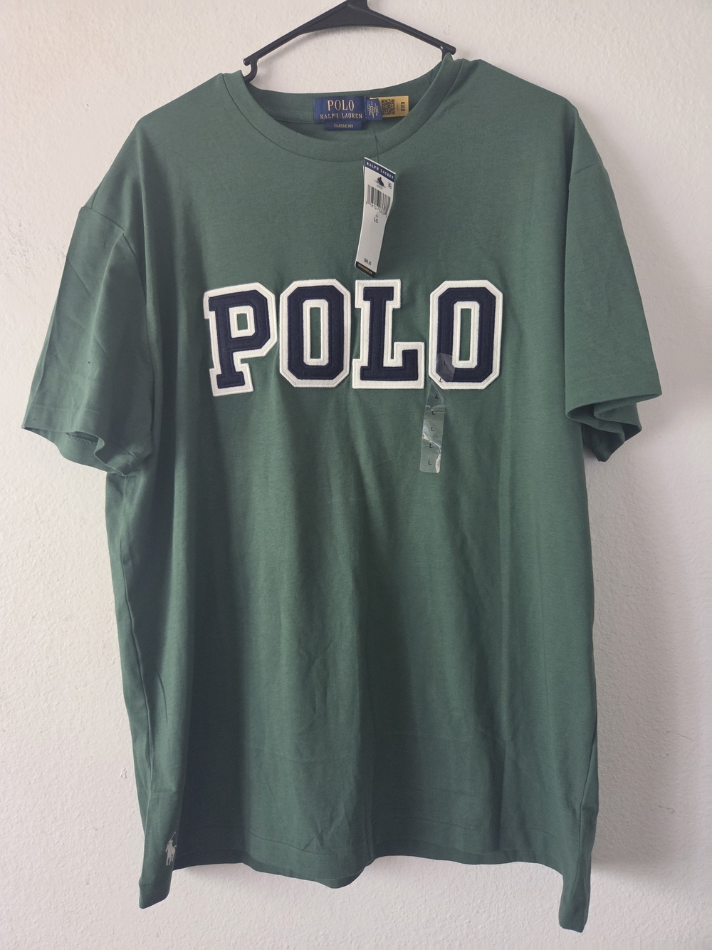Polo by Ralph Lauren Men’s Green Logo T-Shirt Large